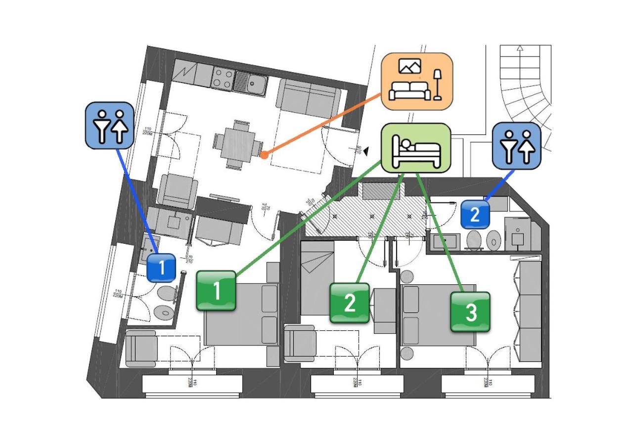Stayeasy Filzi11 - 3 Bedrooms, 2 Baths - Central Station Milão Exterior foto